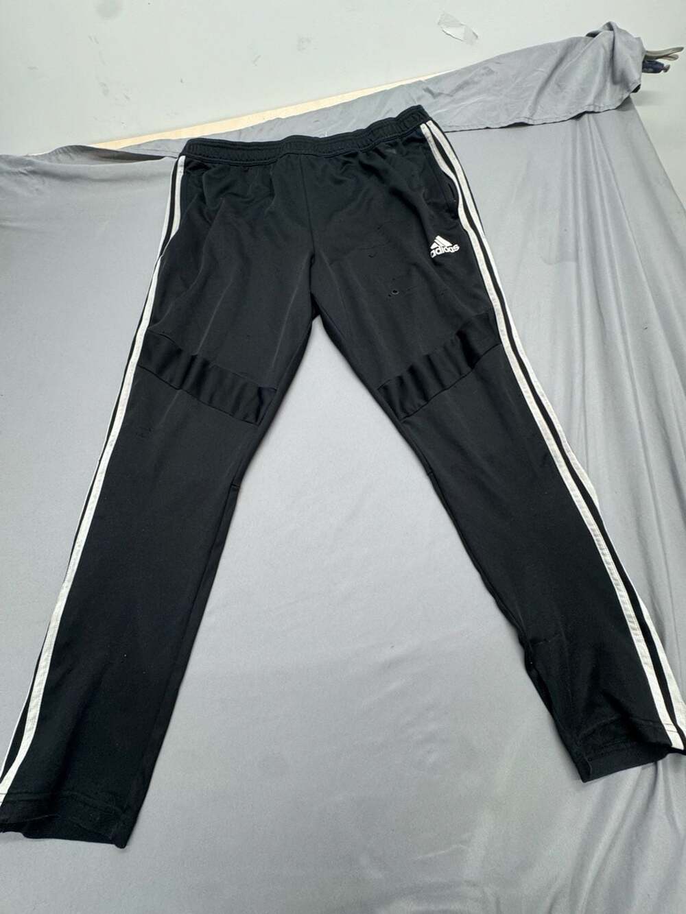 Adidas Tiro 19 Training Pants Size 2XL Black White Soccer Track
